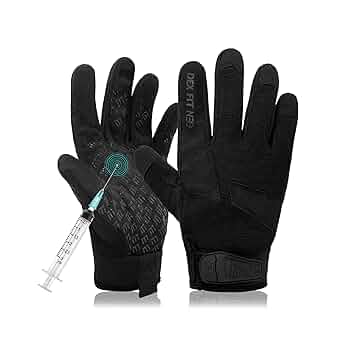 HANDOUT GUIDE GLOVE - LOW M ブラック Stauffer Glove & Safety K13NBUC L - Black Nylon Gloves with